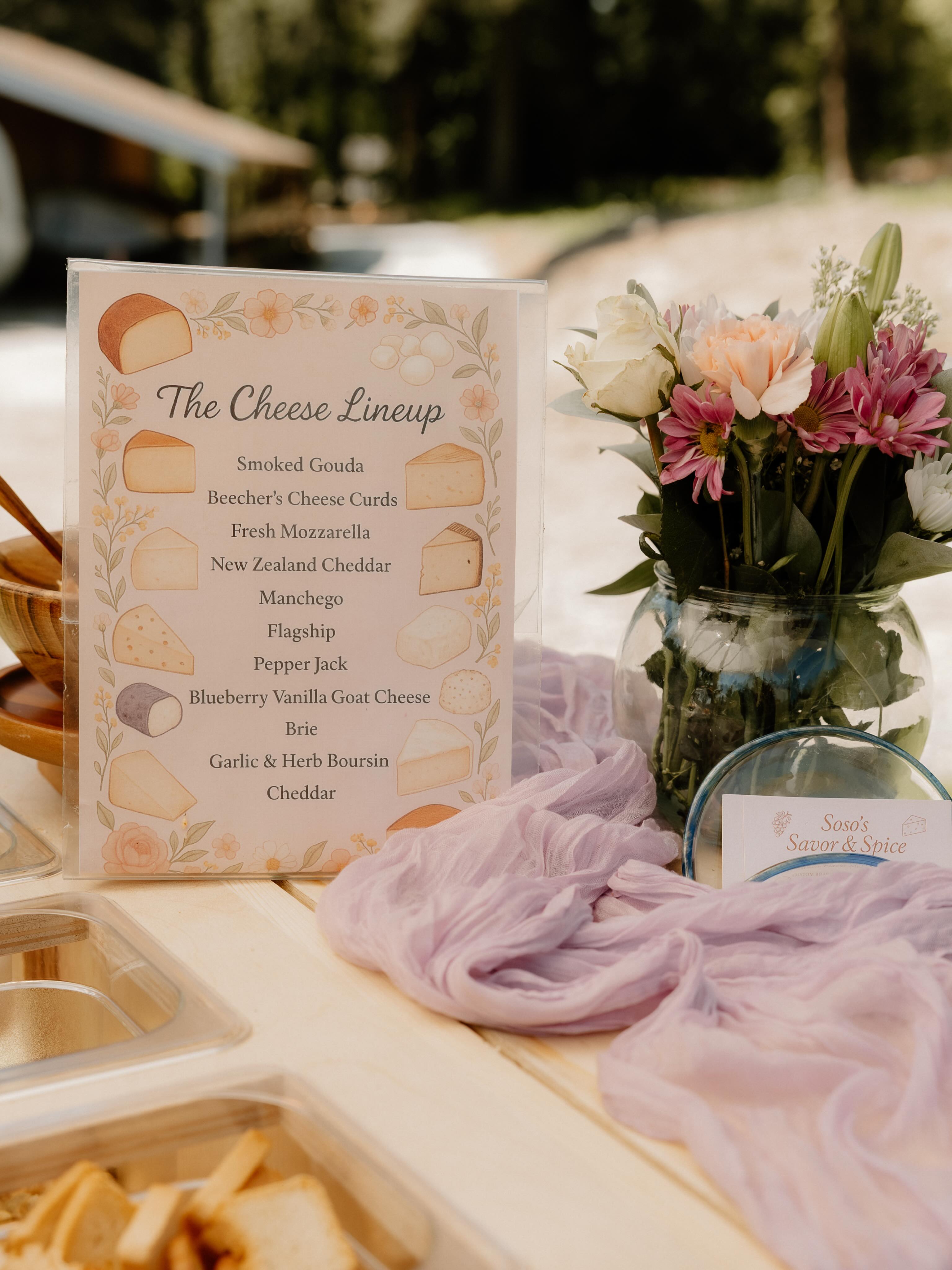 Outdoor charcuterie board from Soso's archive